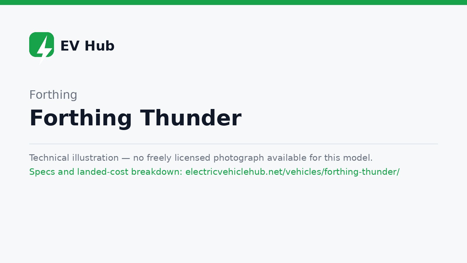 Forthing Thunder — SUV (EREV)